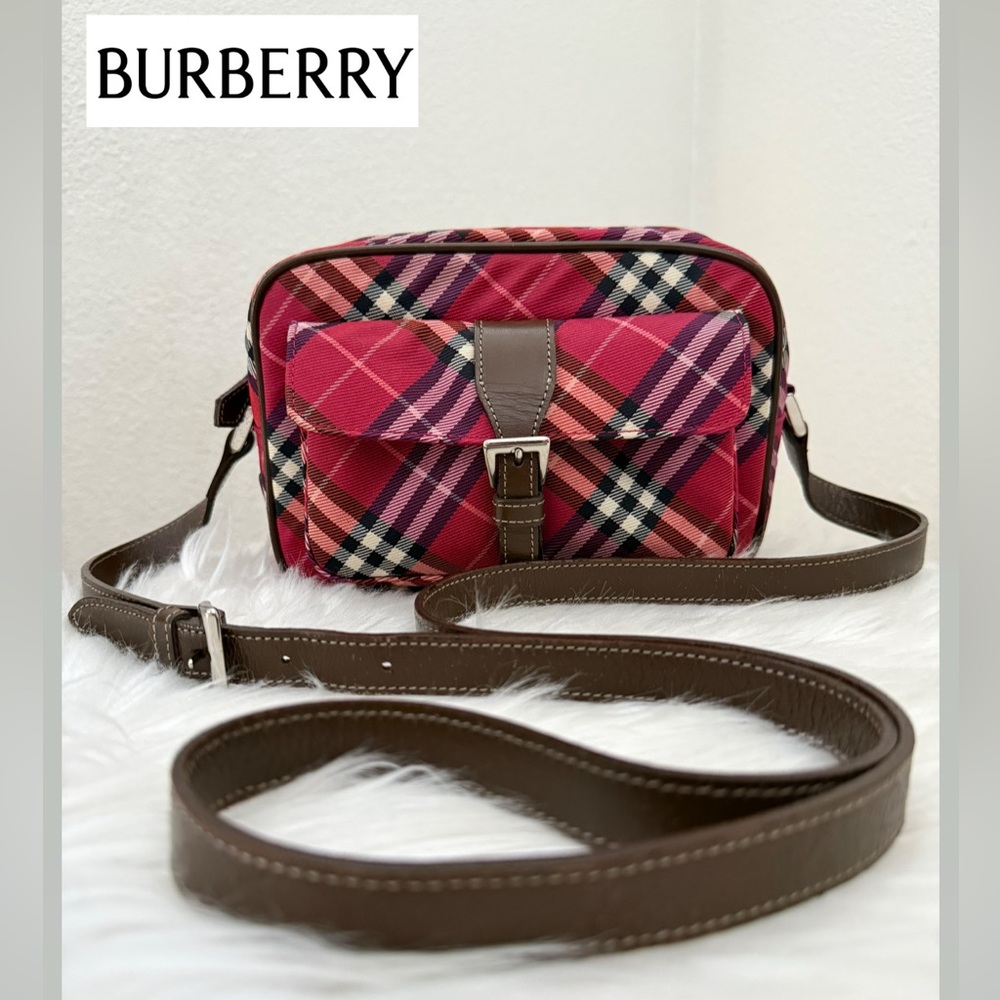 BURBERRY Blue Label Nova Check Crossbody Bag
